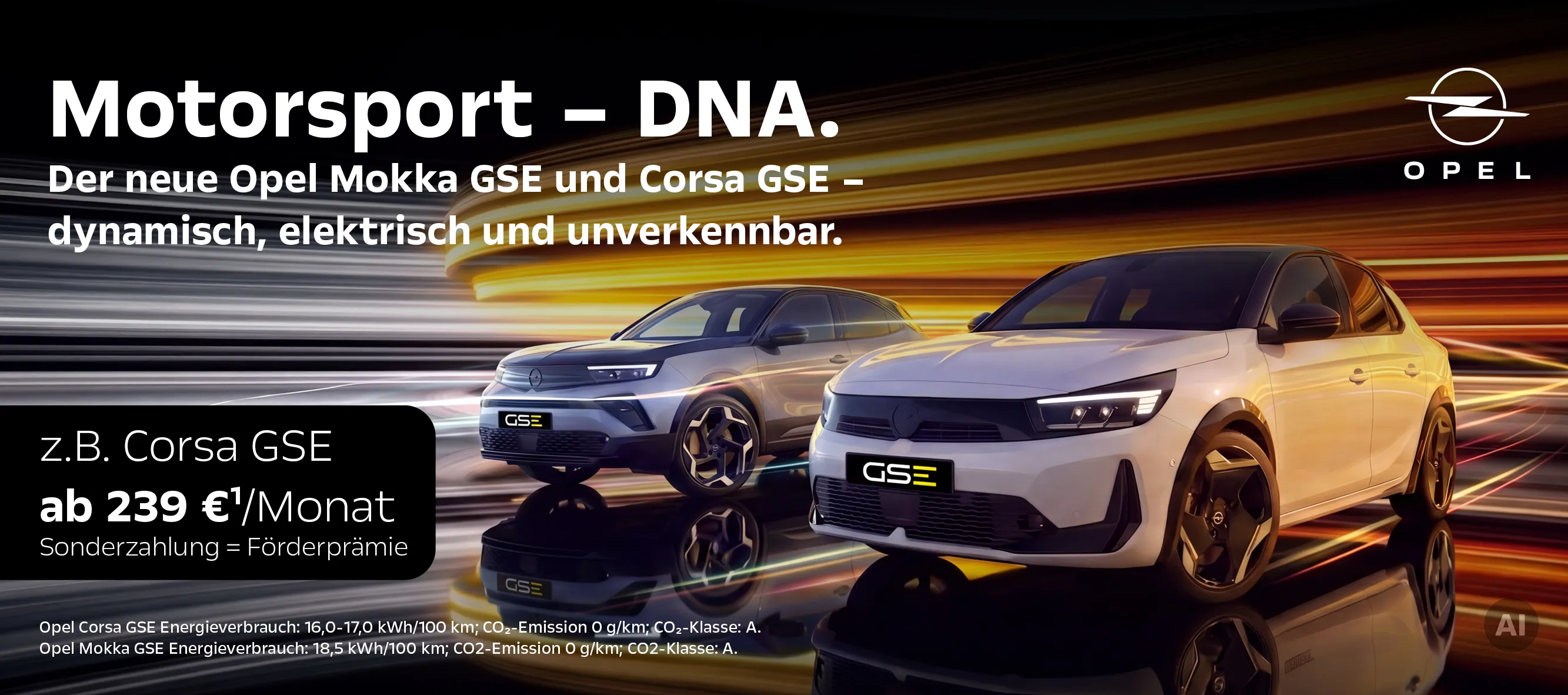 Opel Mokka und Corsa GSE