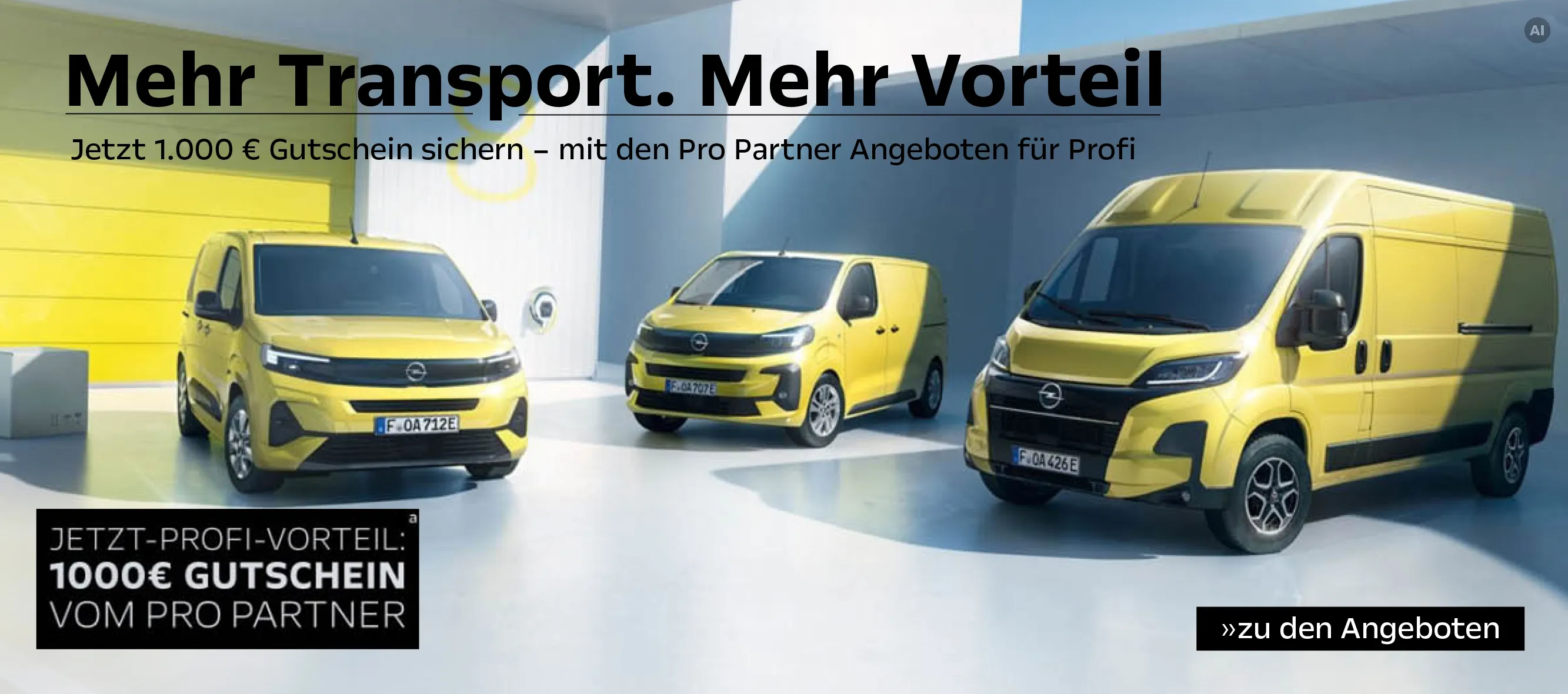 Opel Nutzfahrzeug Angebote