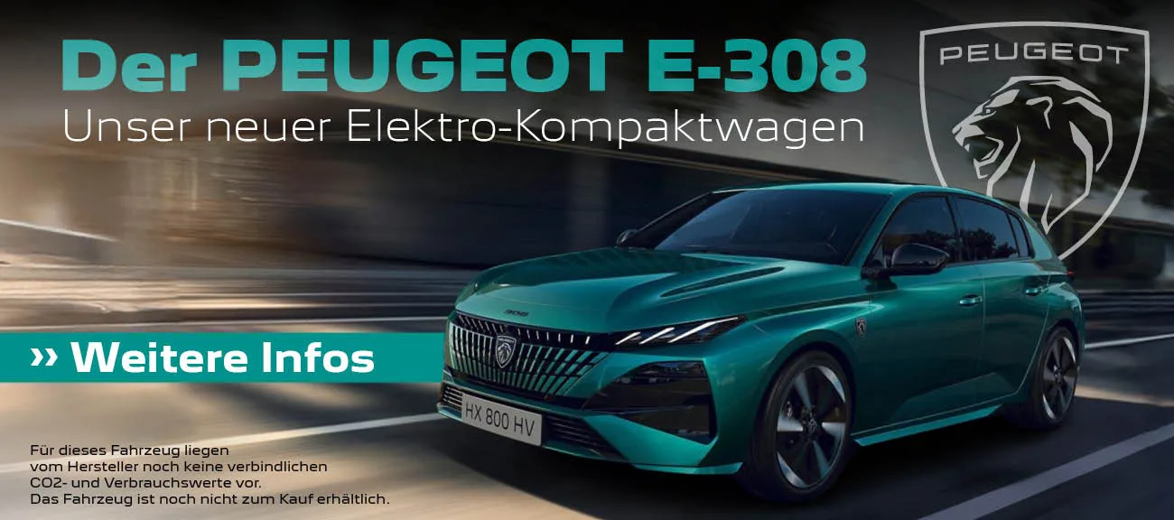 DER NEUE PEUGEOT E-308