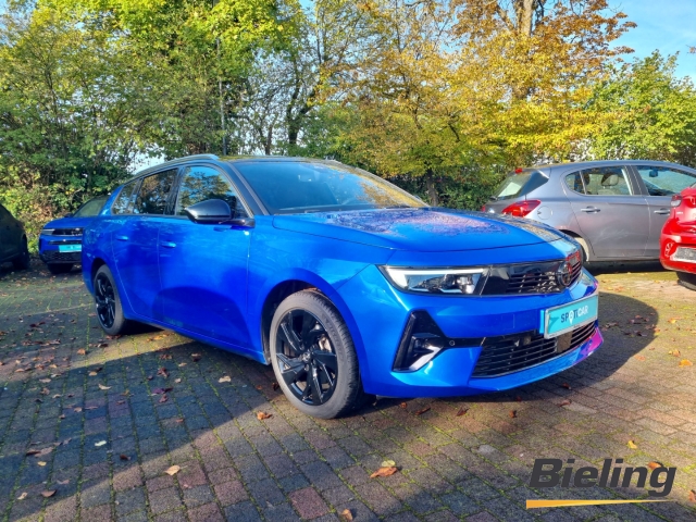 Astra Sports Tourer, GS, 1.2l, Klimaautomatik, El. Heckklappe, PDC mit Kamera, Alu
