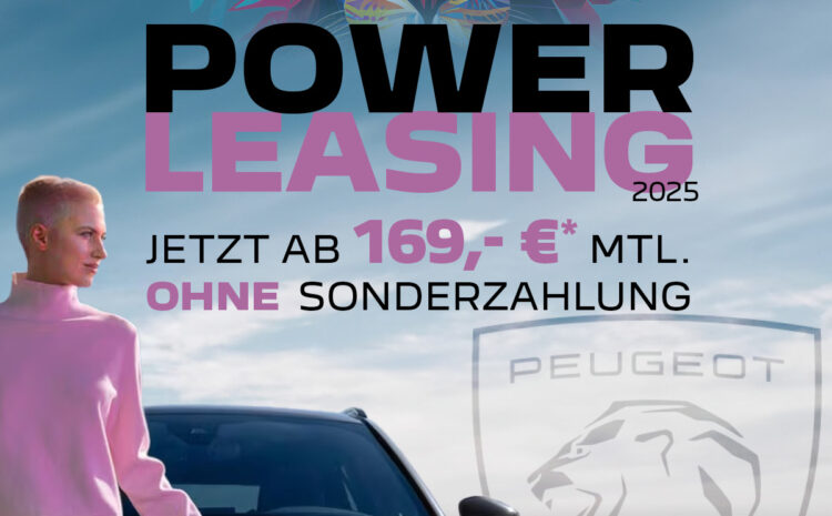  Peugeot PKW Leasing