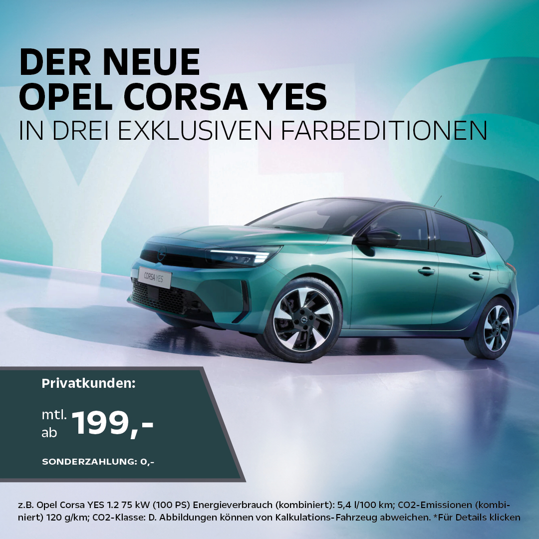 Beitrag Corsa Yes