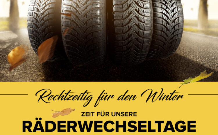 Räderwechseltage