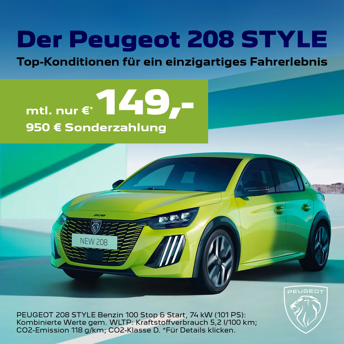 Peugeot 208 für Privatkunden