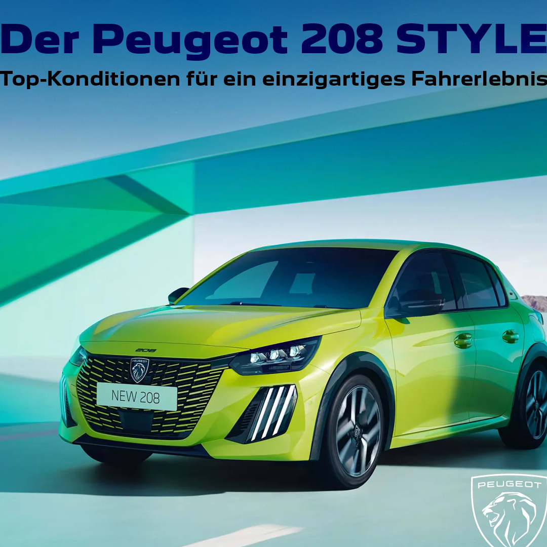 Peugeot 208 für Privatkunden