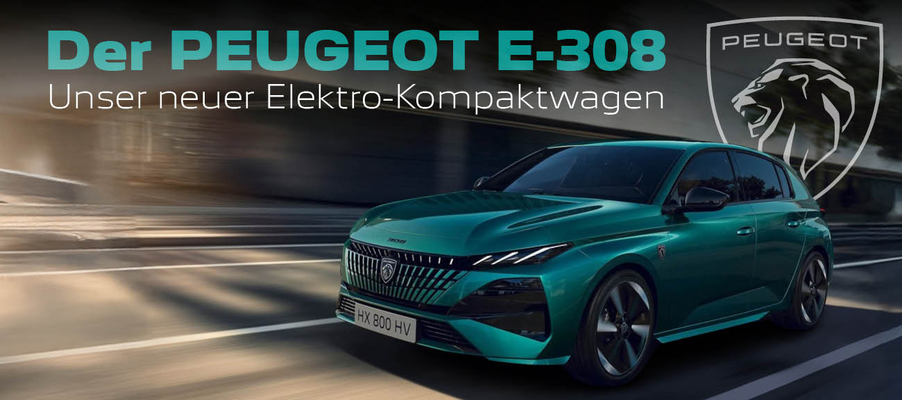 DER NEUE PEUGEOT E-308