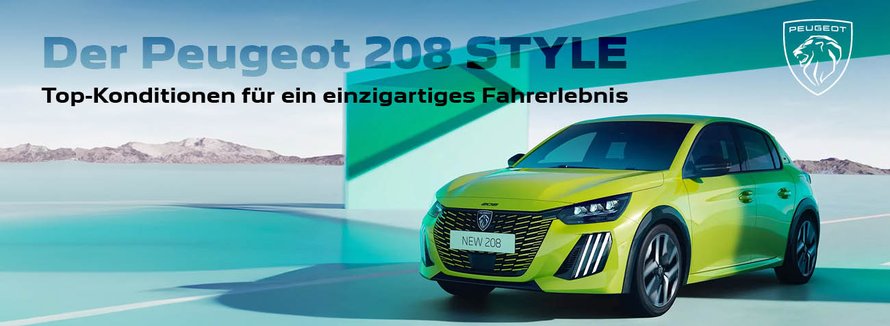 Peugeot 208 für Privatkunden