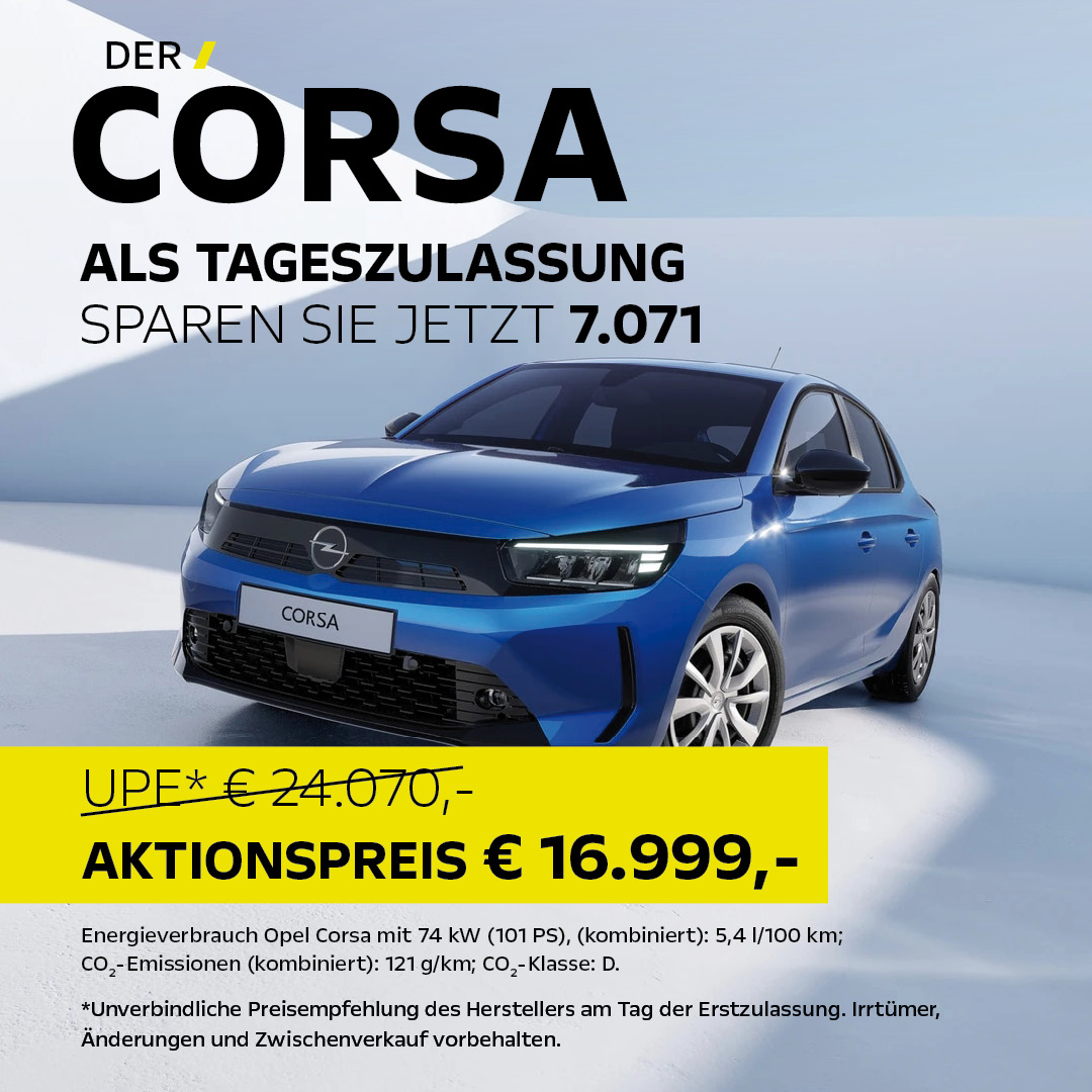 Opel Corsa Aktion